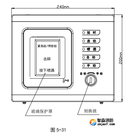 海灣GST-LD-8316型手自動轉換開關接線安裝技術